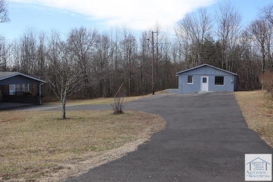 Paved driveway