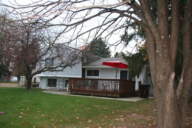 rear of home