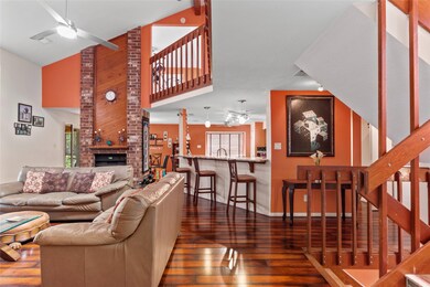  An Impressive Open Floor Plan With Soaring Angled