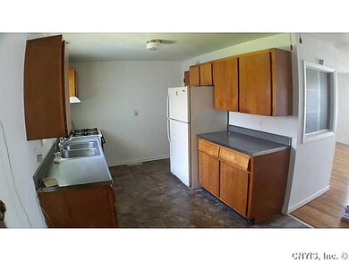 Kitchen. Ea-in Kitchen with new flooring.