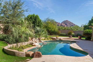 Backyard View to Camelback