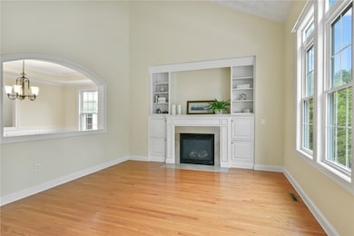 Cathedral ceilings and gorgeous picture window