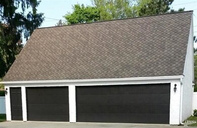 Pull down custom attic stairs to walk up. Entire g