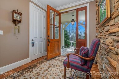 Foyer area w/ beautiful rock work!