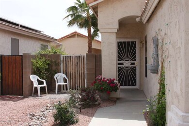 Walk to front door