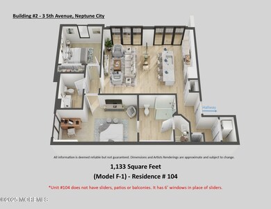 Building #2 - Overhead Floor Plan F-1