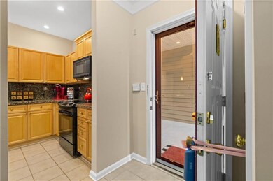 Did you notice the beautiful glass door for additi