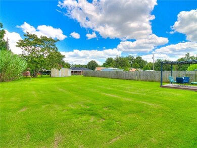 Huge back yard for children to play or entertain