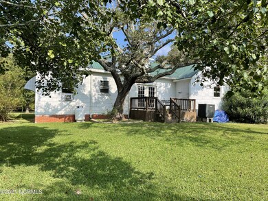 Rear of house