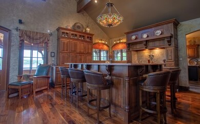 Chef's gourmet kitchen
