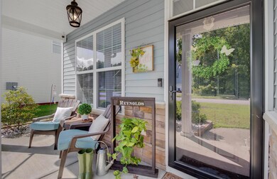 Covered front porch