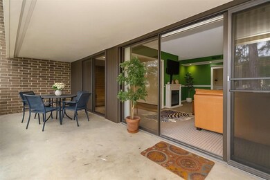 Private Patio Virtually Staged