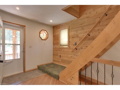 The feel of nature continues with the cedar sided 