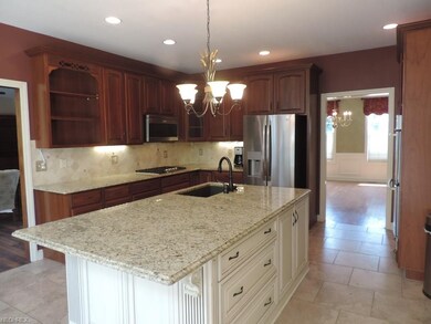Lots of detail and design in this home.  The islan