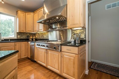 Commercial grade gas range with multiple burners &