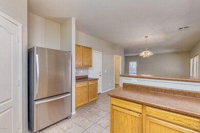 kitchen open to family room