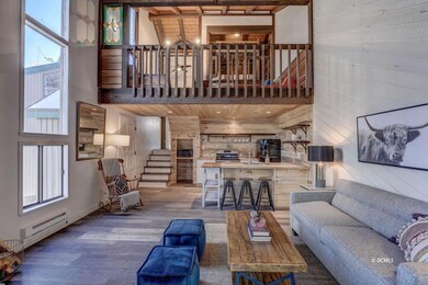 Living room and loft