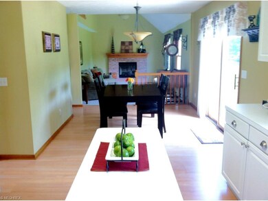 Polished open floor plan