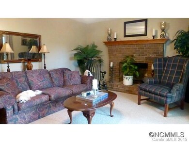 Gas or wood burning fireplace