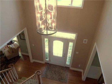Entry/Foyer. View from bridge overlooking gatherin