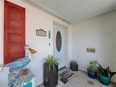 Lovely front porch entry