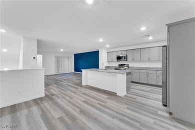 Kitchen featuring stainless steel appliances, visi