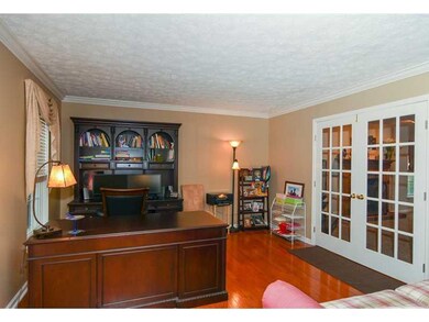 Den. Den or Living Room has French doors and Hardw