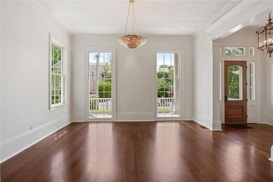 Formal living room overlooking front of the house.