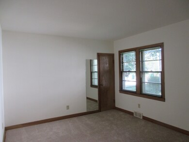 Here is the master bedroom just off the living/din