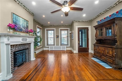 Looking towards the front of the house