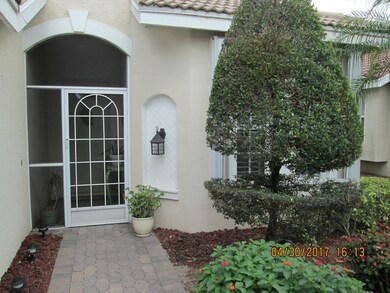 Screened front porch