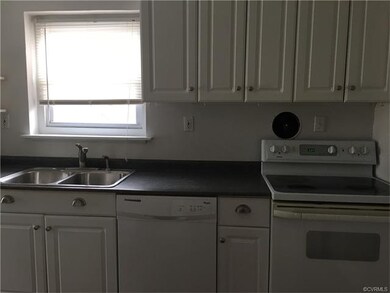 White kitchen with new dishwasher