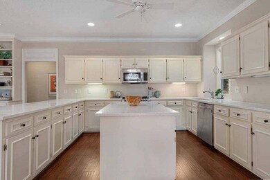 Open Kitchen with Huge Island