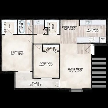Floor Plan - Raleigh