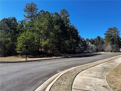 View of road with curbs and sidewalks