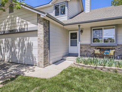Inviting front porch