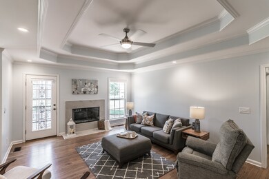 You will love the open concept and the hardwood flooring. 