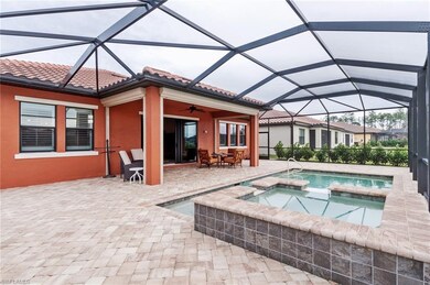 Electric retractable screens surround the covered 