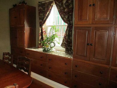 Dining Room. Special feature! Wall of lovely built