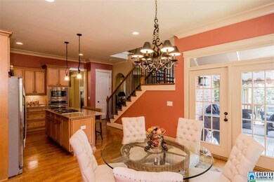 Plenty of space for kitchen table. The floorplan of this home beckons family and friends!