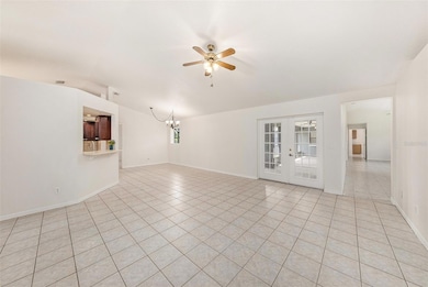 Enter Front Door into expansive Living Room