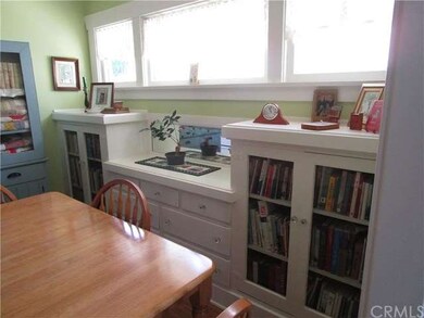 Dining room built-ins and lovely windows