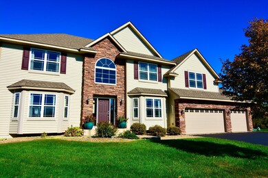 Another angle of this custom built home.