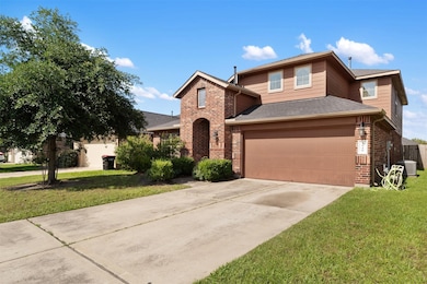 Charming brick-front two story home with great cur