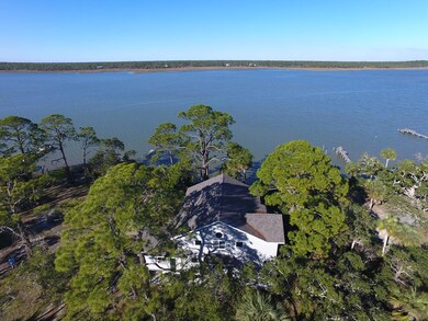 Custom Home w/ 200' Frontage on Indian Pass Lagoon