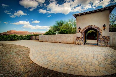 Covered Entrance to Courtyard