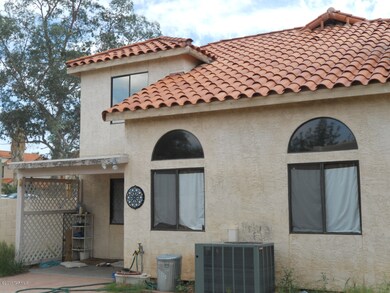 Back of house and patio