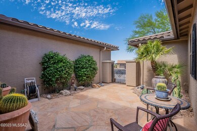 Enclosed Front Courtyard
