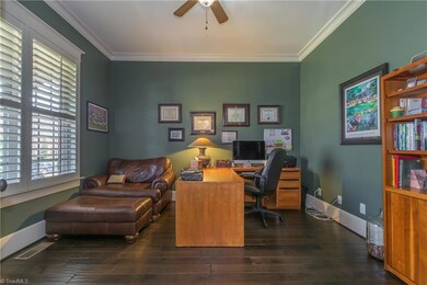 This first floor flexible space has endless possibilities as office, study, living room, anything!