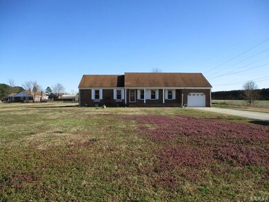 Large front yard